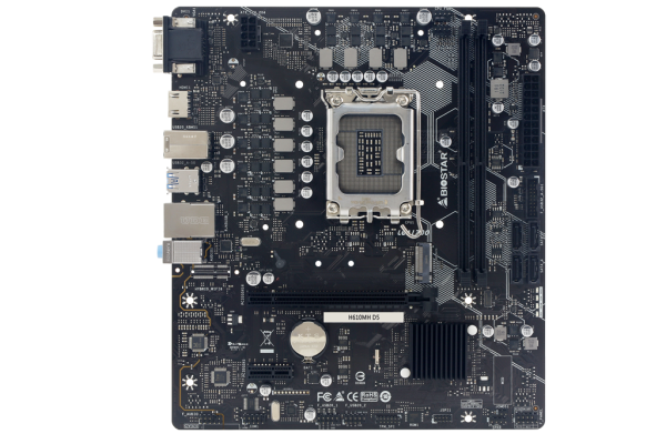 Дънна платка BIOSTAR MH610MH D5, Socket 1700 1