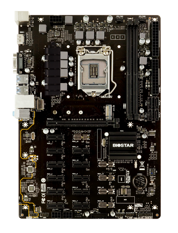 Дънна платка BIOSTAR TB360-BTC PRO 2.0 Intel Socket 1151 1