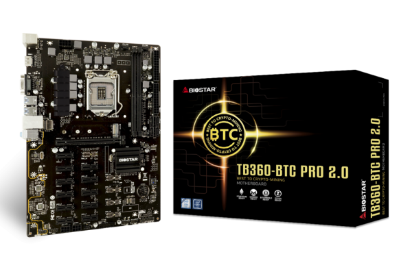Дънна платка BIOSTAR TB360-BTC PRO 2.0 Intel Socket 1151 4