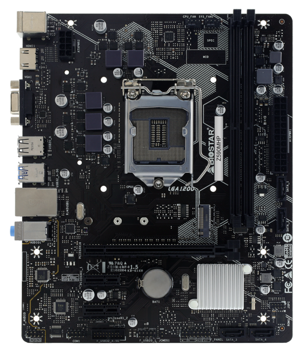 Дънна платка BIOSTAR Z590MHP 1