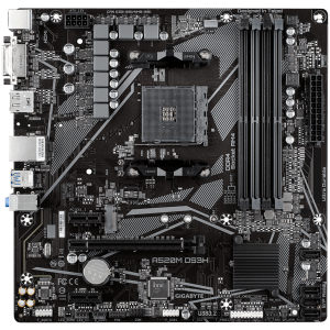 Дънна платка GIGABYTE A520M-DS3H V2, Socket AM4 1