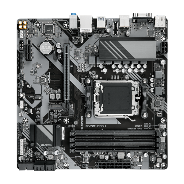 Дънна платка GIGABYTE A620M DS3H socket AM5 3