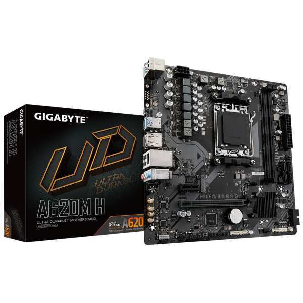 Дънна платка GIGABYTE A620M H socket AM5, DDR5 4