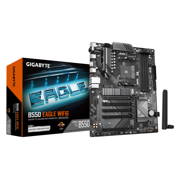Дънна платка GIGABYTE B550 EAGLE WIFI 6 AM4 4