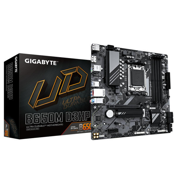 Дънна платка GIGABYTE B650M D3HP socket AM5 4