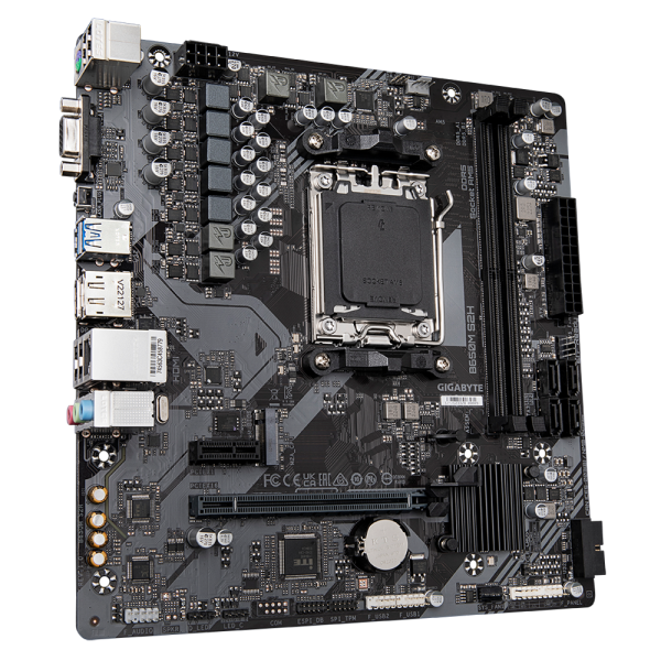 Дънна платка GIGABYTE B650M S2H socket AM5 2
