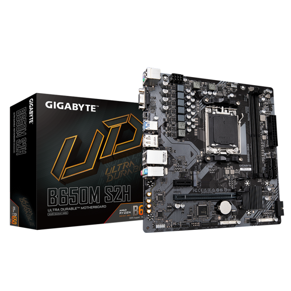 Дънна платка GIGABYTE B650M S2H socket AM5 4