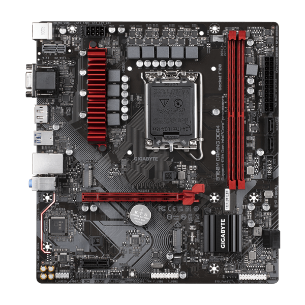 Дънна платка GIGABYTE B760M GAMING, socket 1700 1