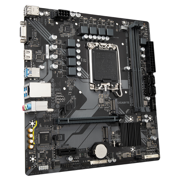 Дънна платка GIGABYTE B760M H, socket 1700 3