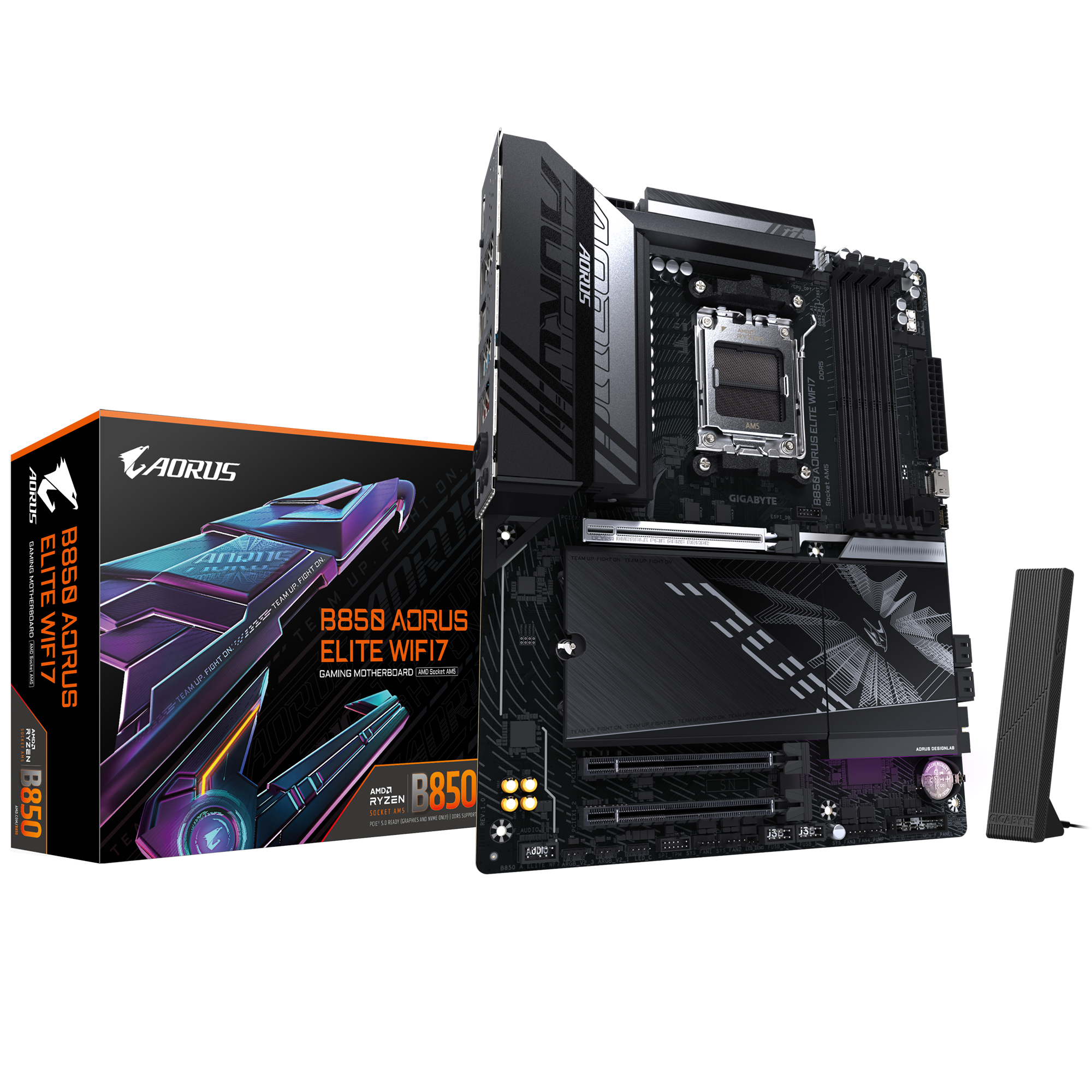 Дънна платка GIGABYTE B850 AORUS ELITE WIFI7 socket AM5 5