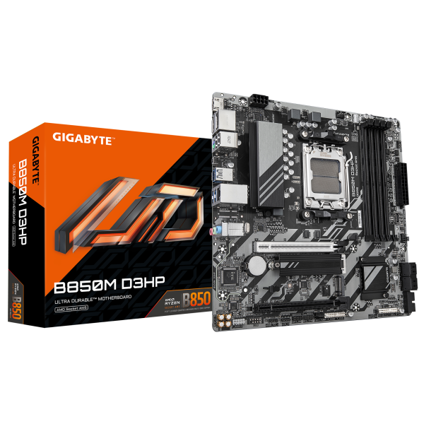 Дънна платка GIGABYTE B850M D3HP socket AM5 4