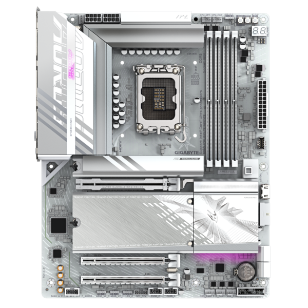Дънна платка GIGABYTE B860 AORUS ELITE WIF 7 ICE, LGA 1851 1