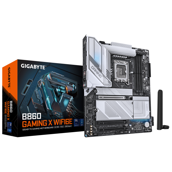 Дънна платка GIGABYTE B860 GAMING X WIFI 6E, LGA 1851 4