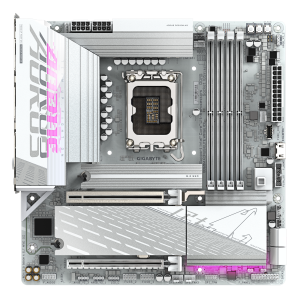 Дънна платка GIGABYTE B860M AORUS ELITE WiFi 6E ICE, LGA 1851 1