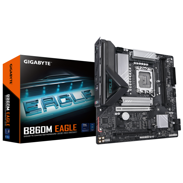 Дънна платка GIGABYTE B860M EAGLE, LGA 1851 4