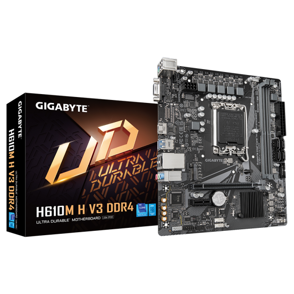 Дънна платка GIGABYTE H610M H V3 4