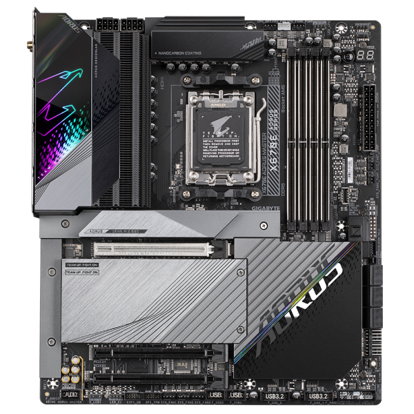 Дънна платка GIGABYTE X670E AORUS Master Socket AM5 1