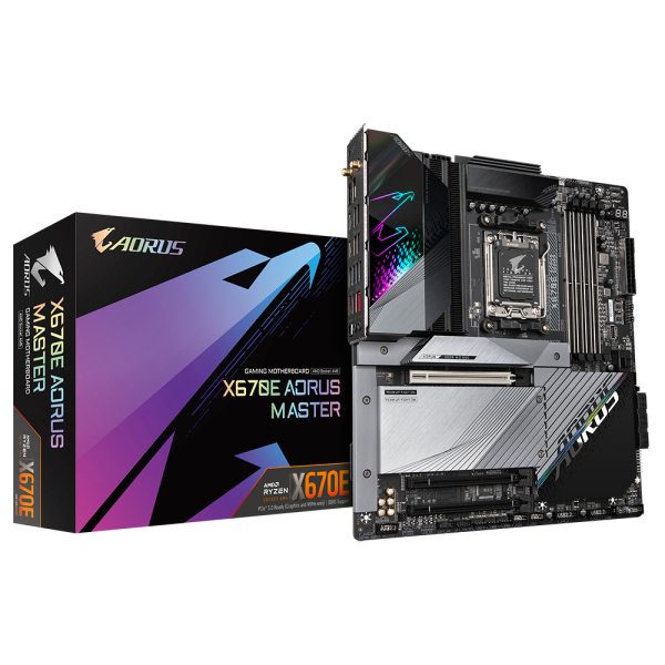 Дънна платка GIGABYTE X670E AORUS Master Socket AM5 5