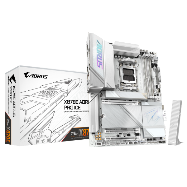 Дънна платка GIGABYTE X870E AORUS PRO ICE, Socket AM5 6