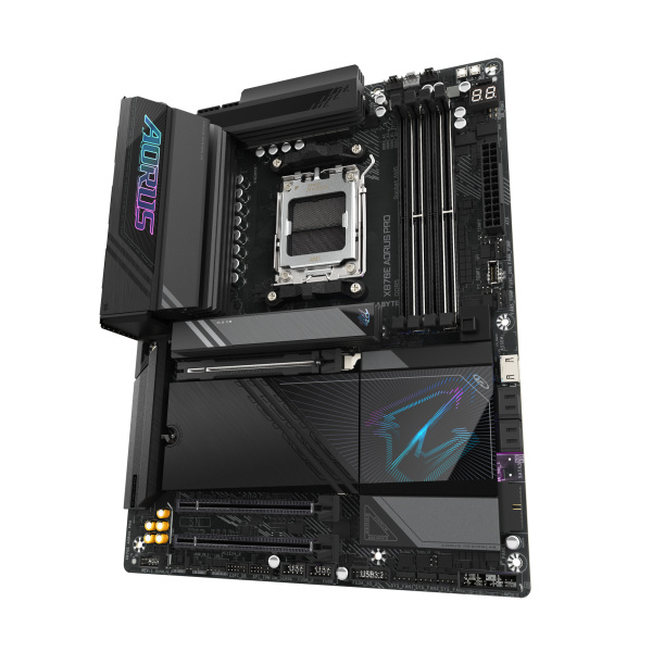 Дънна платка GIGABYTE X870E AORUS PRO WIFI 7, Socket AM5 2