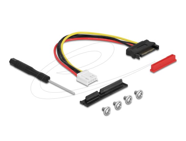 Delock Адаптер с 20 см кабел за свързване на  PCIex4 с M.2 1