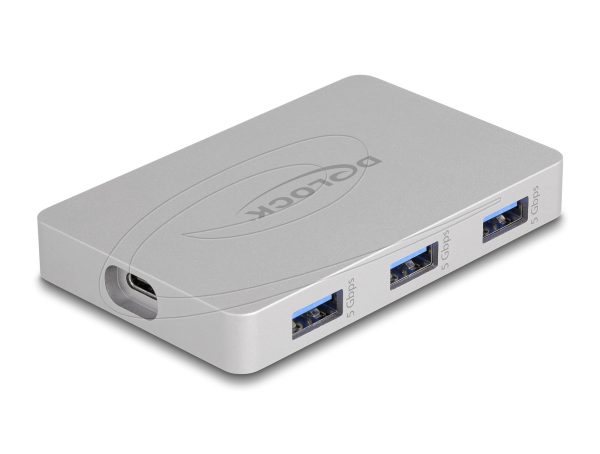 Delock Хъб USB-C, 7 порта, 3x USB-A 5 Gbps,  3x USB-C, 1xUSB-C PD 85 W 1
