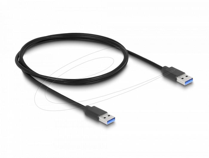 Delock USB Хъб, 4 порта, 5 Gbps, 2 x USB-A, 2 x USB-C 3