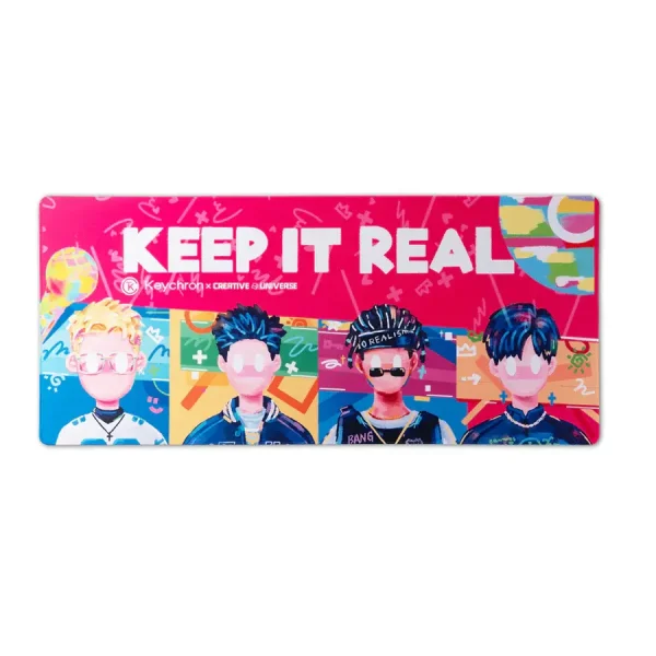 Desk Mat Keychron - Rapper Keep it Real 1