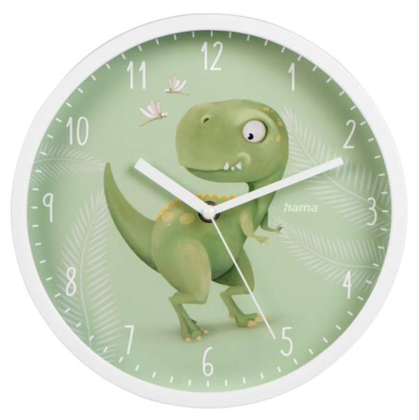 Детски стенен часовник Hama "Happy Dino" HAMA-186427  1