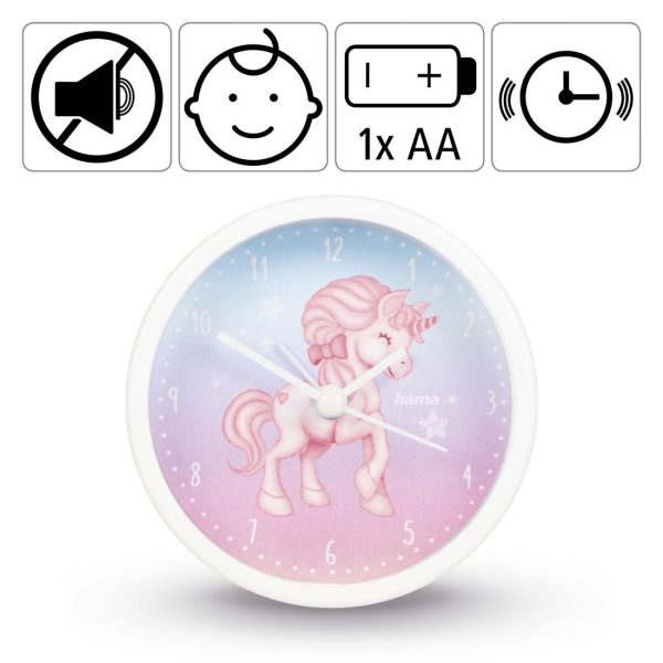 Детски стенен часовник HAMA "Magical Unicorn", 186430 3