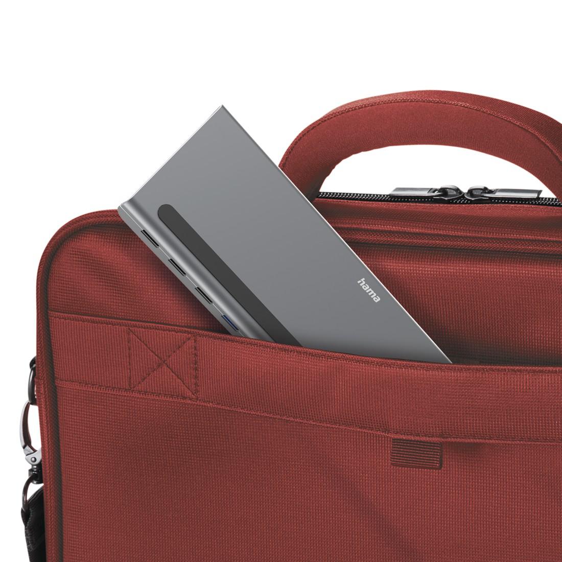 Докинг станция 10 в 1 HAMA Connect2Office Pro, USB-A, USB-C (PD), HDMI, DP, LAN/Ethernet, Сива 6