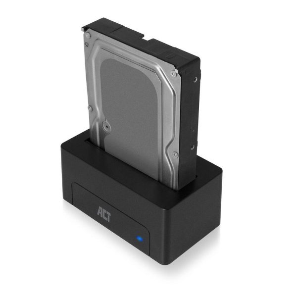 Докинг станция ACT AC1500, USB 3.1 Gen1, За 3.5"/2.5" SATA HDD/SSD 2