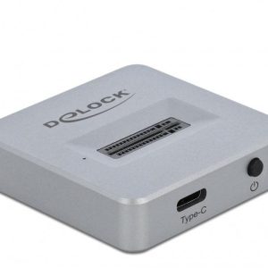 Докинг станция Delock, За M.2 NVMe PCIe SSD, USB-C 3.2 Gen 2 1