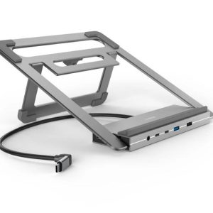 Докинг станция Hama "Connect2Office Stand" USB-C, Стойка за лаптоп, 12 порта 1