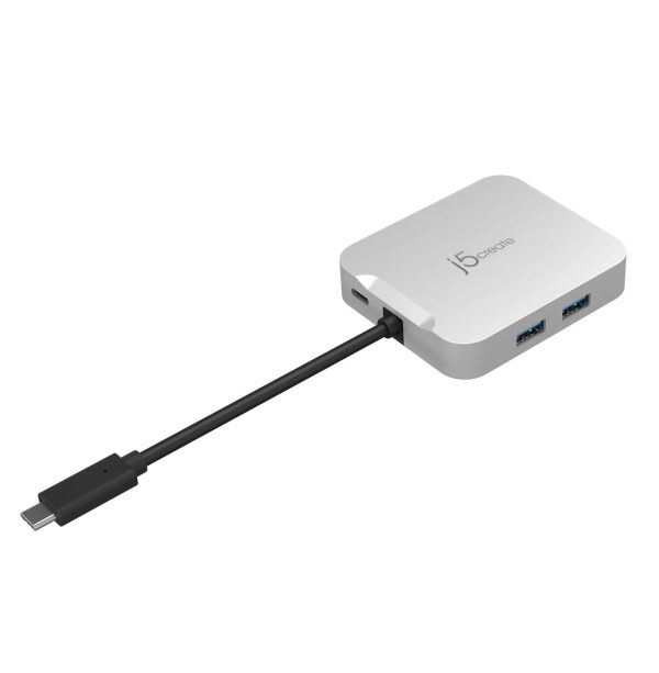 Докинг станция j5create JCD391 4K60 Elite USB-C PD, USB-A, HDMI, RJ-45 3