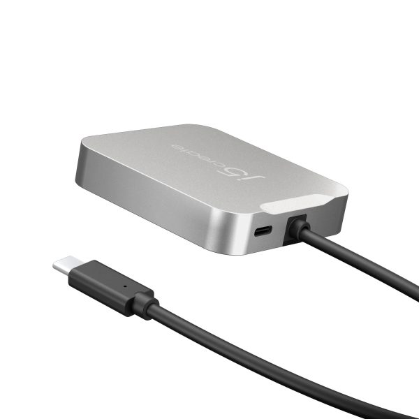 Докинг станция j5create JCD391 4K60 Elite USB-C PD, USB-A, HDMI, RJ-45 4