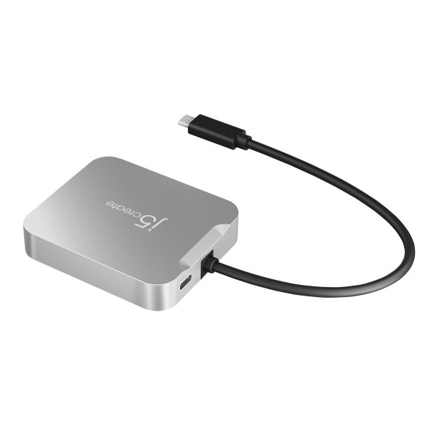 Докинг станция j5create JCD391 4K60 Elite USB-C PD, USB-A, HDMI, RJ-45 7
