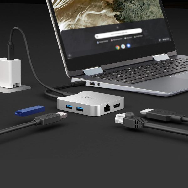 Докинг станция j5create JCD391 4K60 Elite USB-C PD, USB-A, HDMI, RJ-45 8