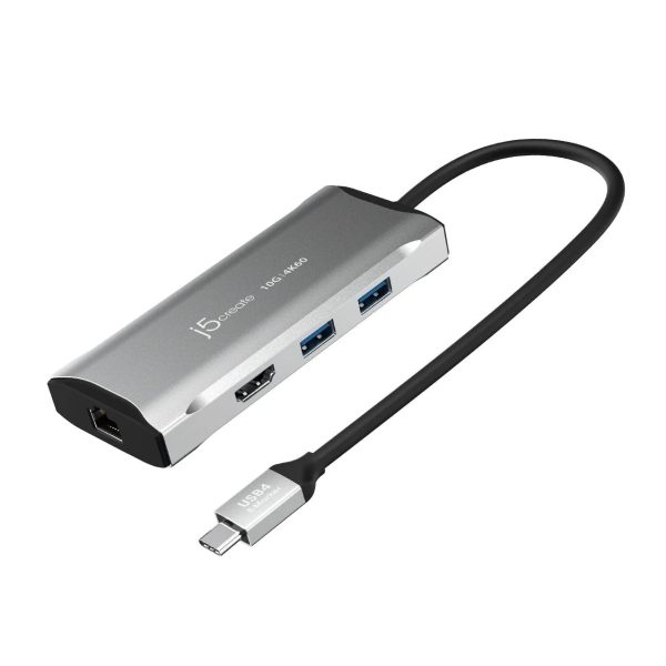 Докинг станция j5create JCD392 100W, USB-C, 10Gbps, 4K60 2