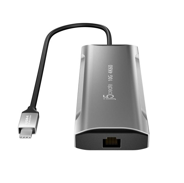 Докинг станция j5create JCD392 100W, USB-C, 10Gbps, 4K60 4