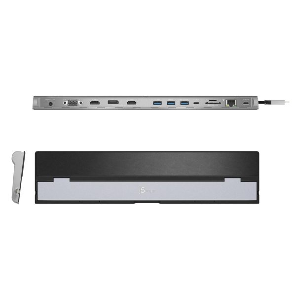 Докинг станция j5create JCD543, За три монитора, 100W  PD 4