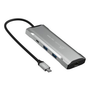 Докинг станция j5create Mini Dock JCD393, USB-C, USB, HDMI, Ethernet, SD, microSD 1