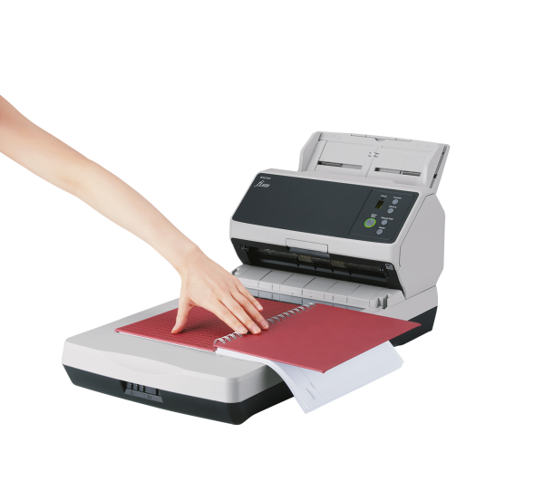 Документен скенер Ricoh fi-8250, Комбиниран с настолен, A4 2
