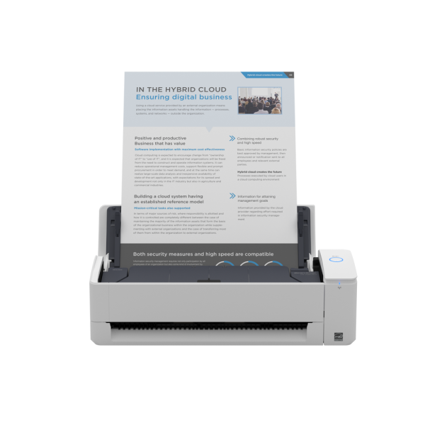 Документен скенер Ricoh ScanSnap iX1300, ADF, 30 ppm, 600 dpi, USB, WiFi 3