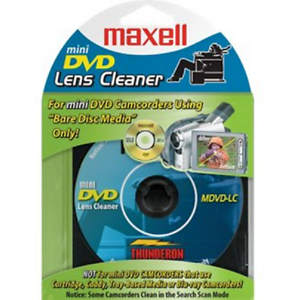 DVD-R Camcorder mini 8 см/ почистващ диск MAXELL /за камери/ blister 1 бр. в PVC case  1