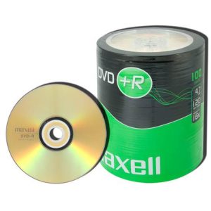DVD+R MAXELL, 4,7 GB, 16x, 100 бр. 1