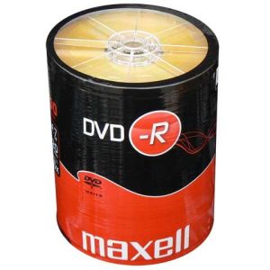 DVD-R MAXELL, 4,7 GB, 16x, 100 бр. 1