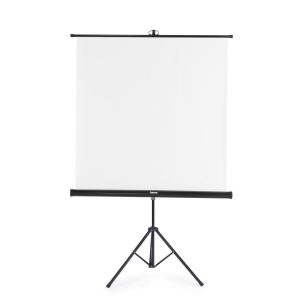 Екран на стойка 125x125 cm, 2 в 1, мобилен комплект, 21575 1