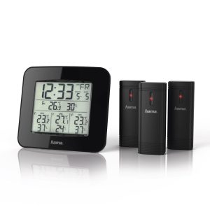 Електронна метеостанция HAMA EWS-Trio, 186311 1