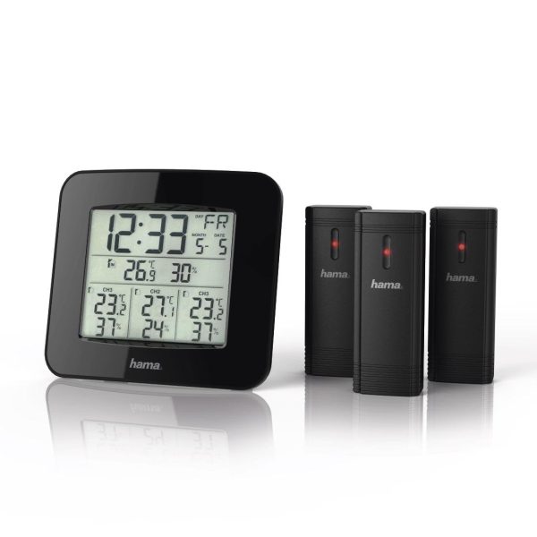 Електронна метеостанция HAMA EWS-Trio, 186311 1